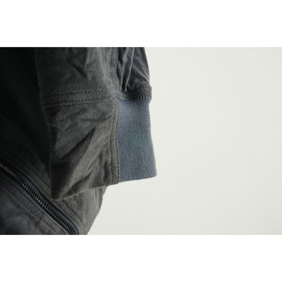 New $398 BLANKNYC Back In The Saddle Suede Leather Bomber Jacket Men's Medium - Picture 10 of 10